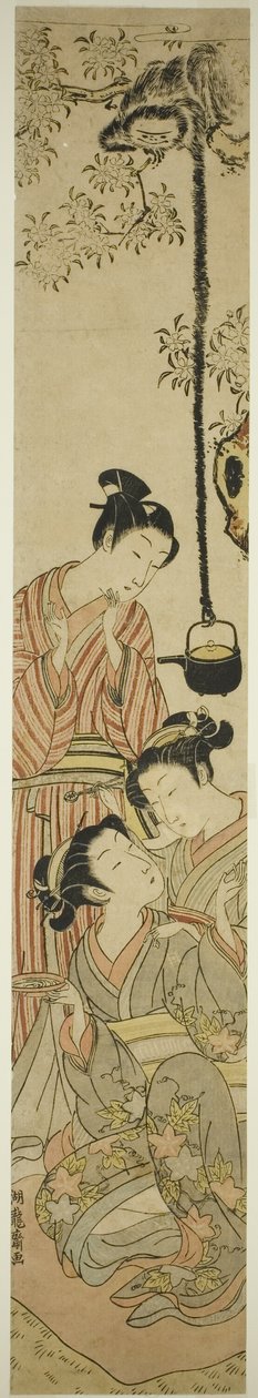 长臂猿从赏花队伍中抢走酒壶 作者 oda田K
