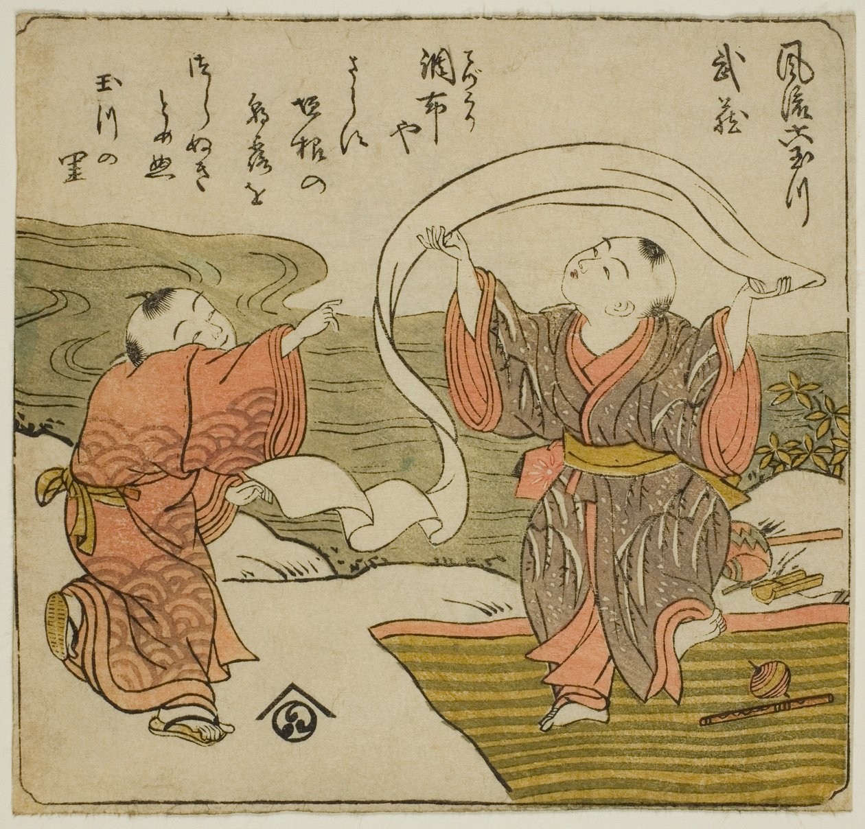 武藏，选自 "时尚六宝河（风流沐玉川）"系列 作者 oda田K