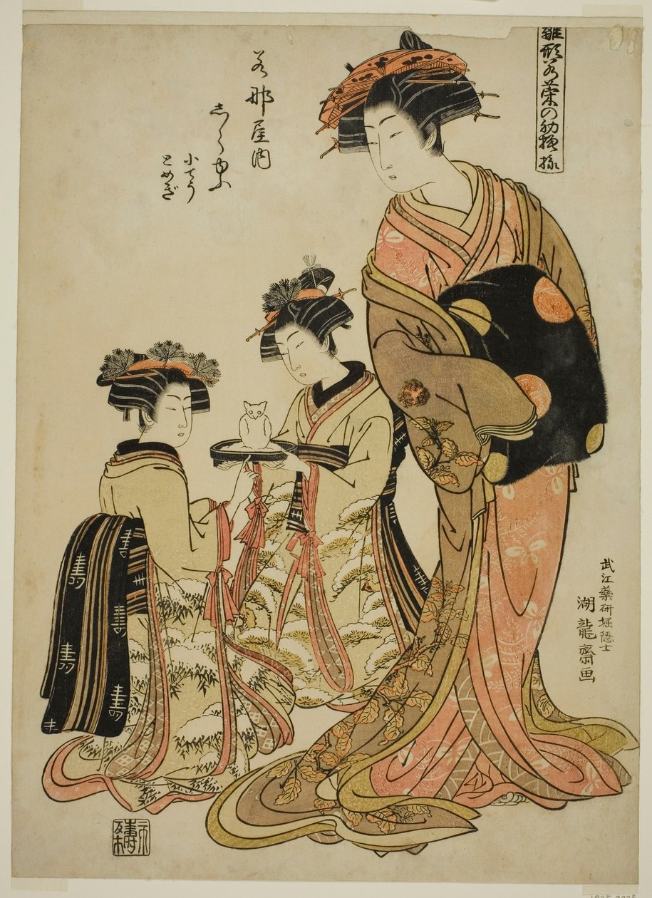 Wakanaya 的白柳，选自 "时装模特 "系列：如嫩叶般清新的新设计（雏形若菜的初叶）" 作者 oda田K