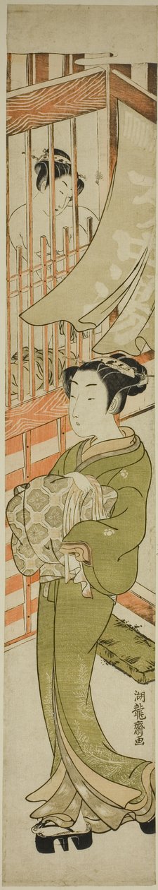 从澡堂出来的年轻女子 作者 oda田K
