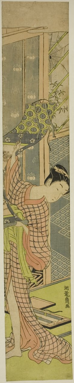 挂画的年轻女子 作者 oda田K