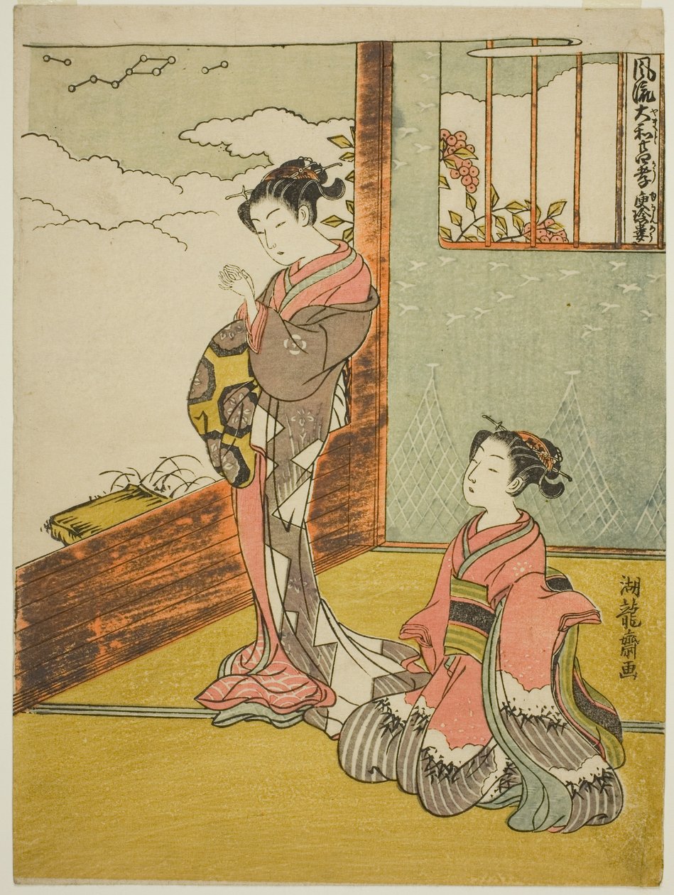 于谦郎（中文名：于谦楼），选自 "日本二十四孝时尚版（大和二十四孝）"系列 作者 oda田K