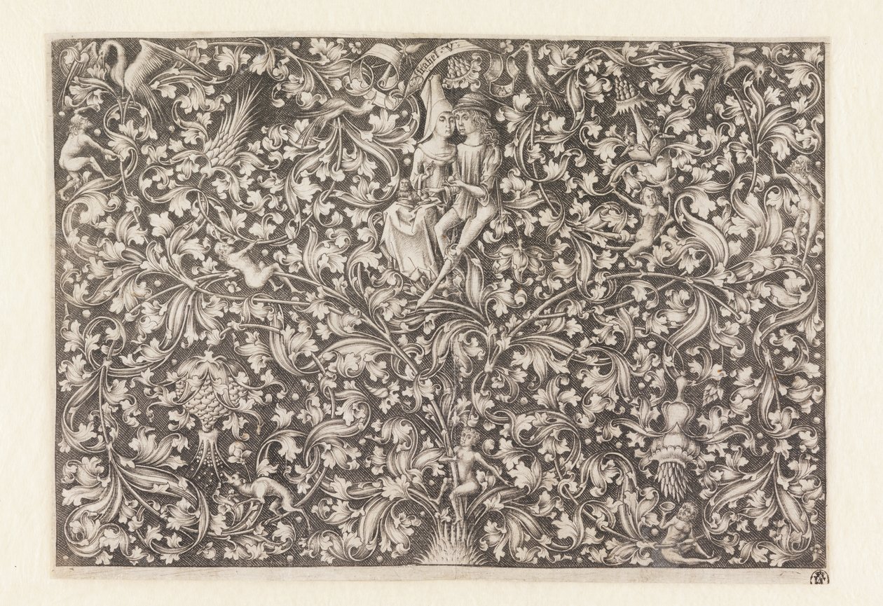 爱的花园 作者 以色列·范·麦肯纳姆（Israhel van Meckenem）