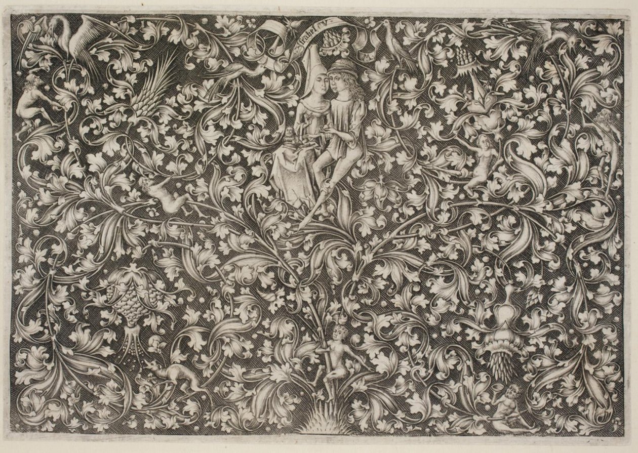情侣饰品 作者 以色列·范·麦肯纳姆（Israhel van Meckenem）
