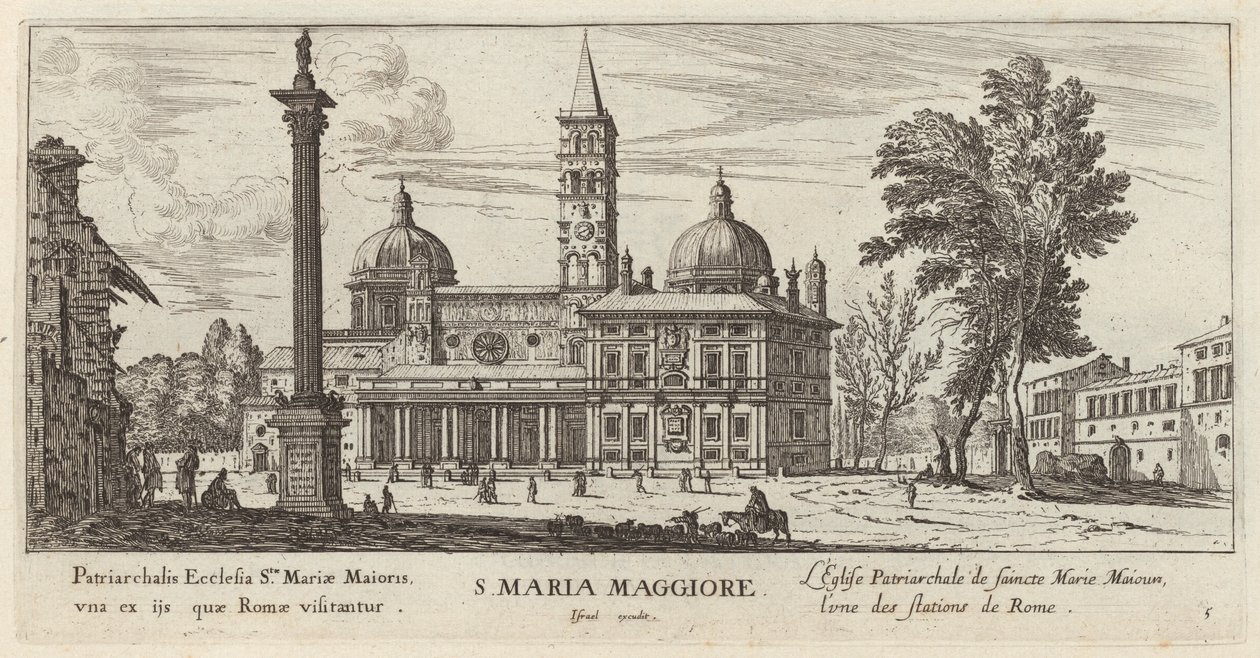 S.Maria Maggiore 作者 以色列·西尔维斯特（IsraëlSilvestre）