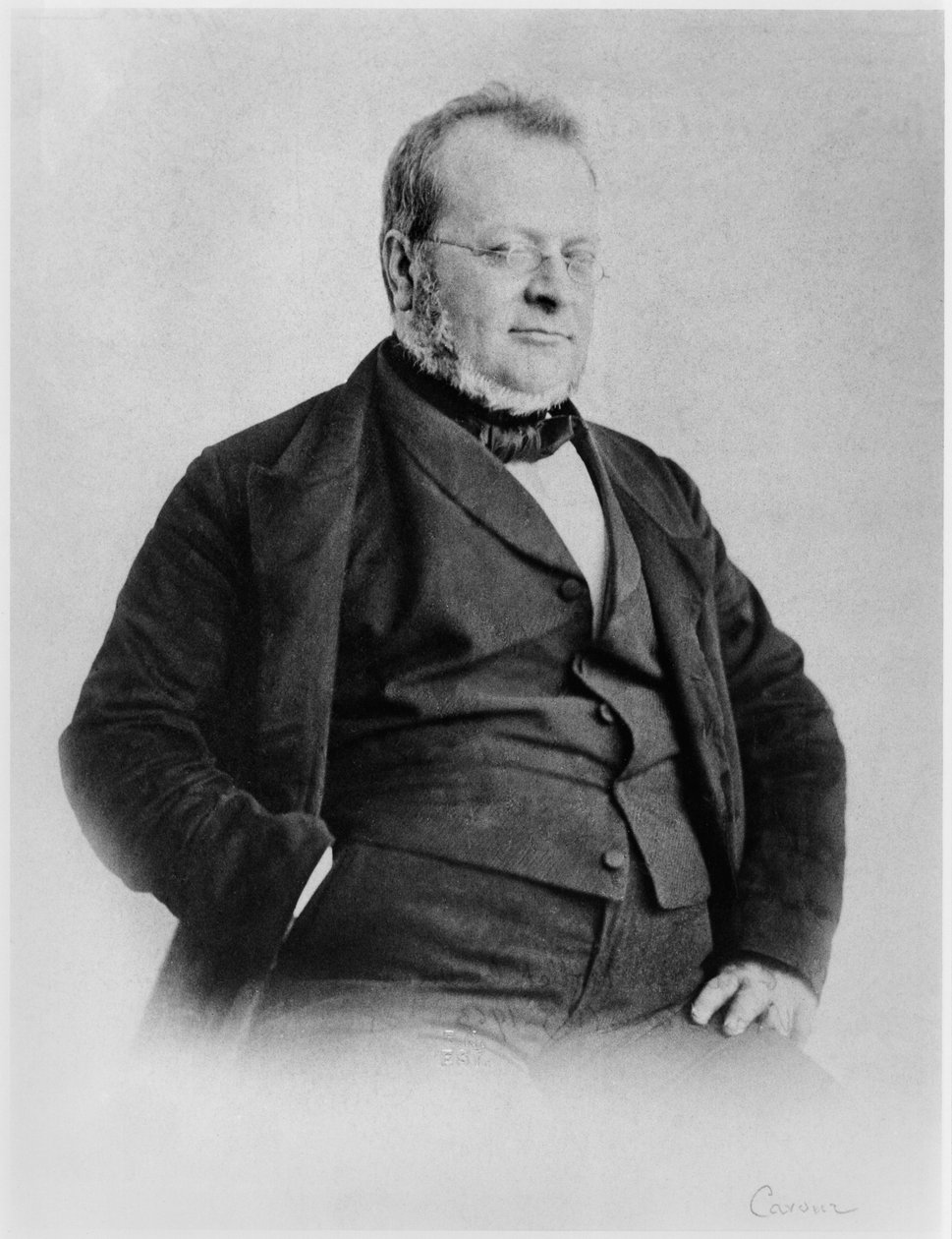 Cavour的Camillo Berso伯爵（1810-61） 作者 意大利摄影师