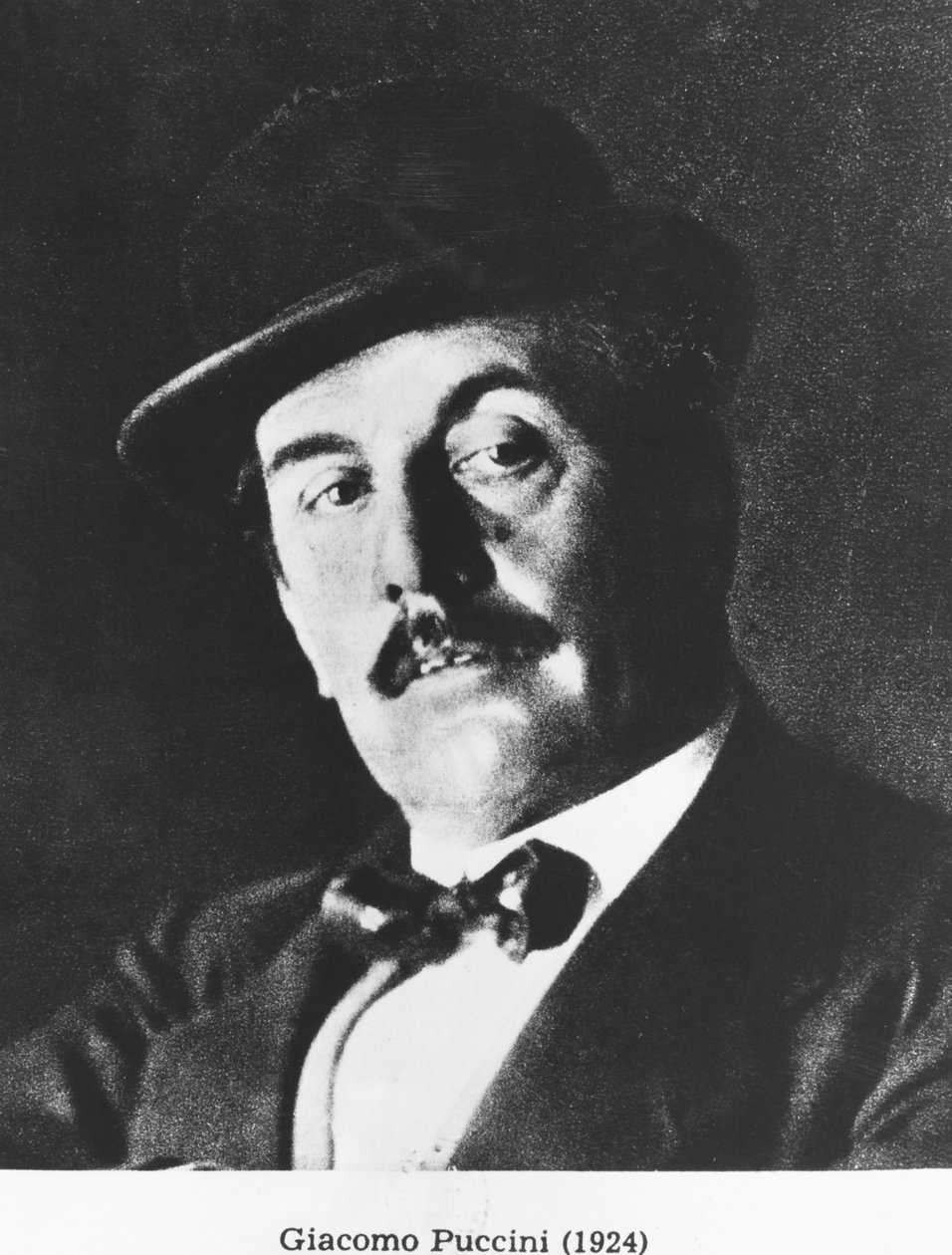 Giacomo Puccini（1858-1924）1924（photolitho） 作者 意大利摄影师