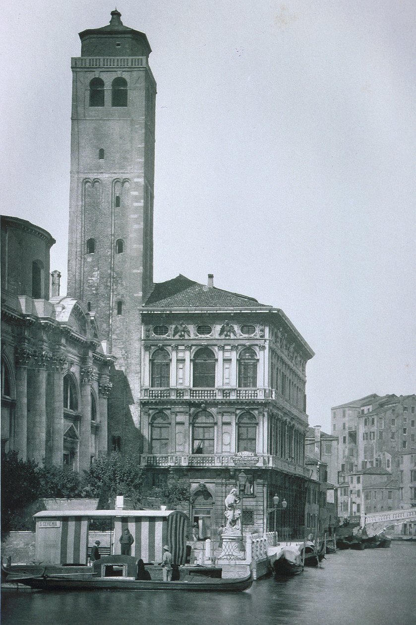 Palazzo Labia和San Geremia教会看法 作者 意大利摄影师