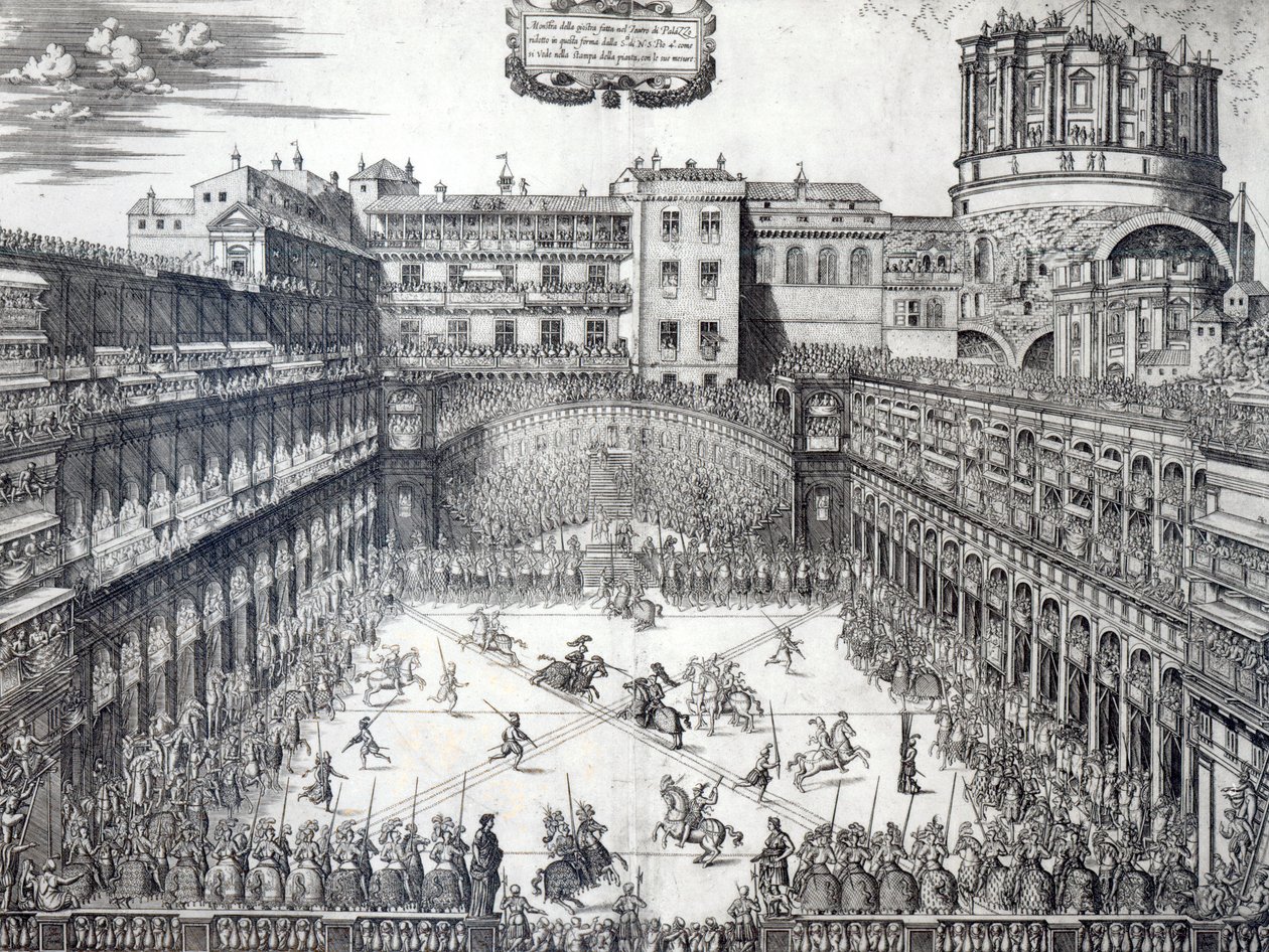 骑士，1565年 作者 意大利学校