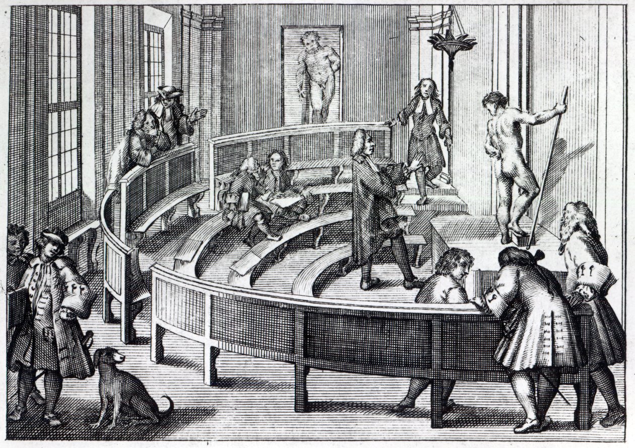 人生画画课，1739年 作者 意大利学校