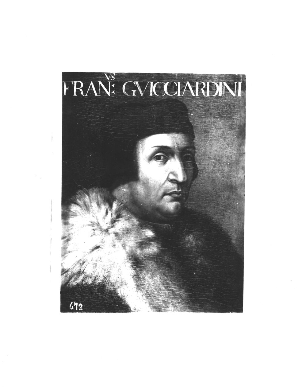 Francesco Guicciardini的肖像（1483-1540） 作者 意大利学校