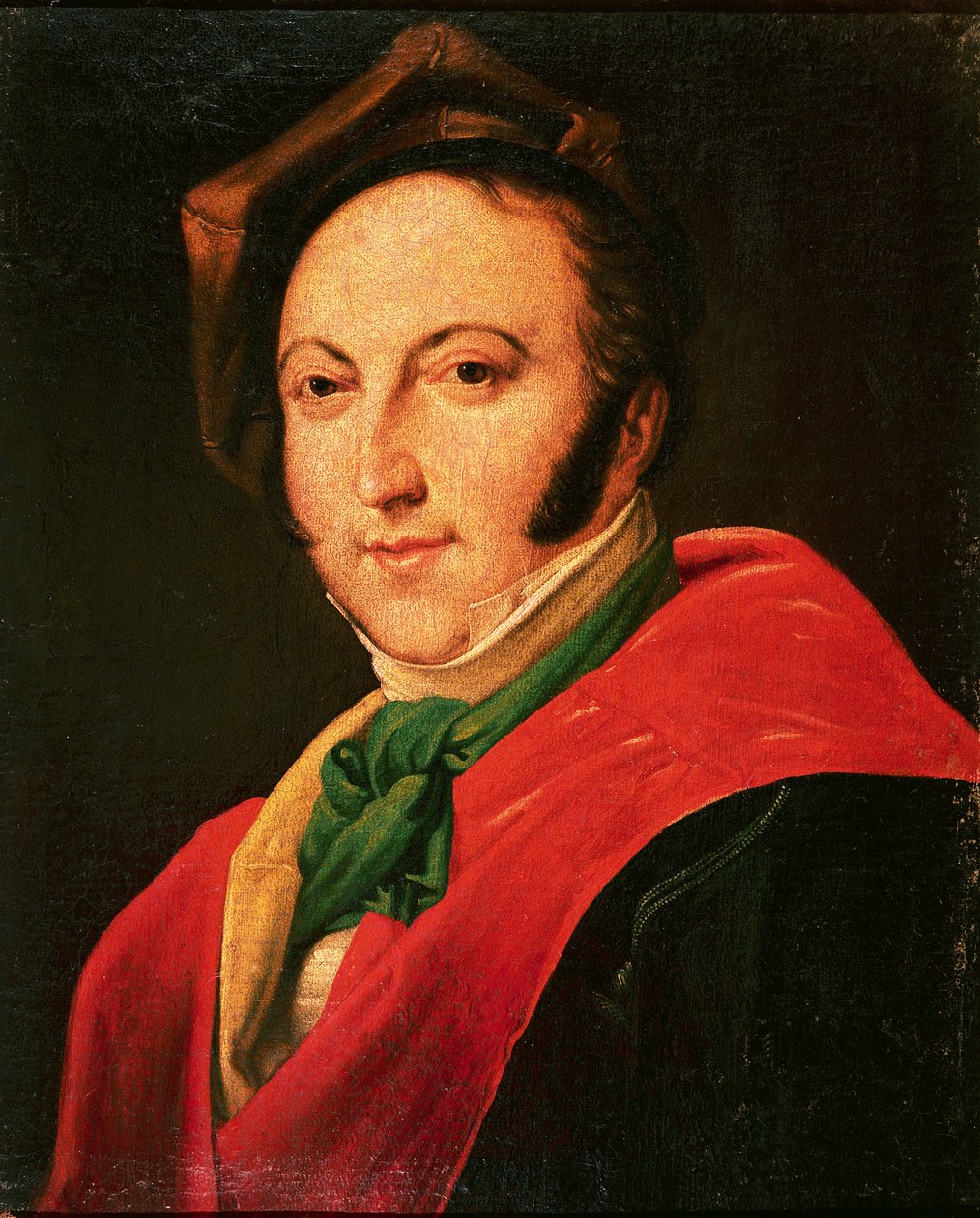 Gioacchino Rossini的肖像（1792-1868） 作者 意大利学校