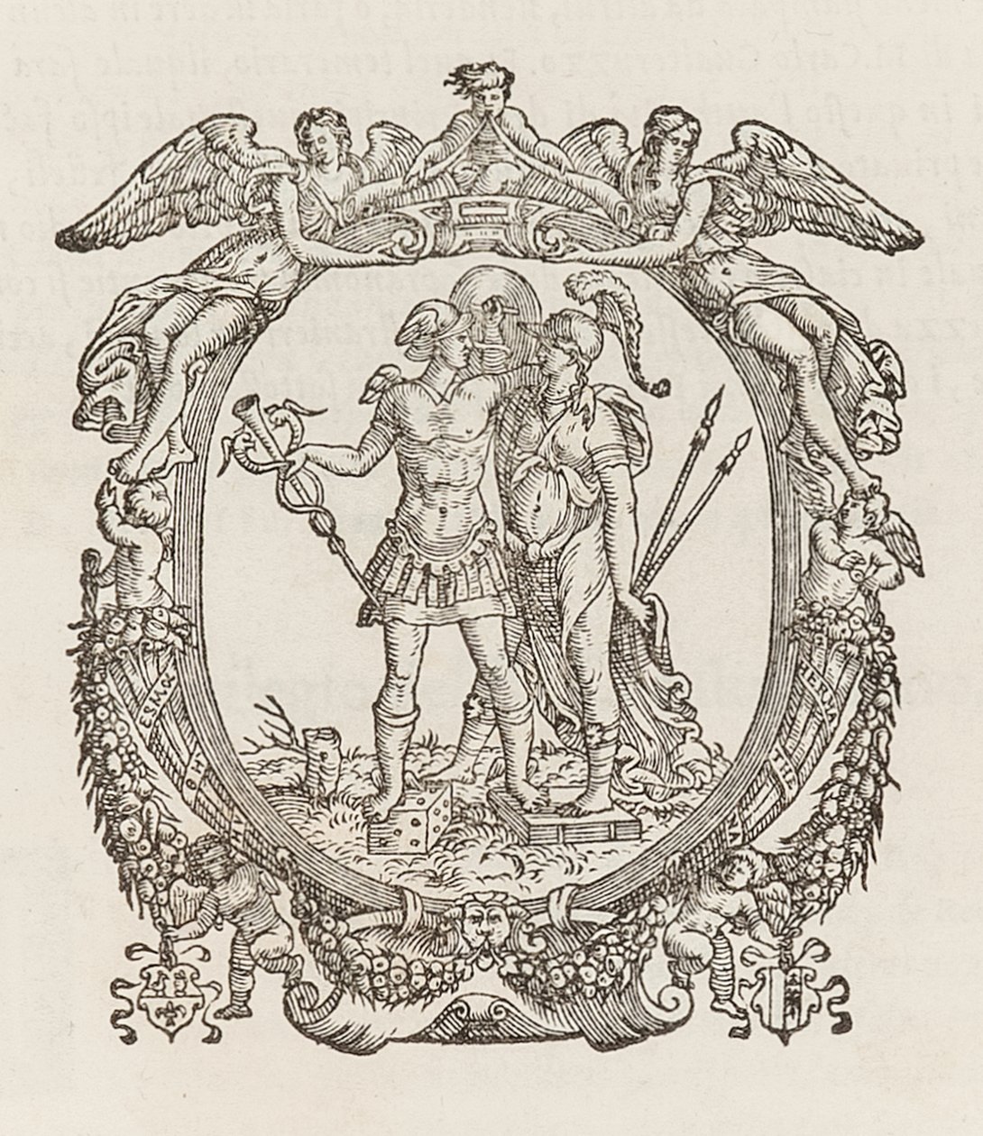 1550年至1555年间，威尼斯Gualtiro Scotto打印机使用的打印机设备 作者 意大利学校