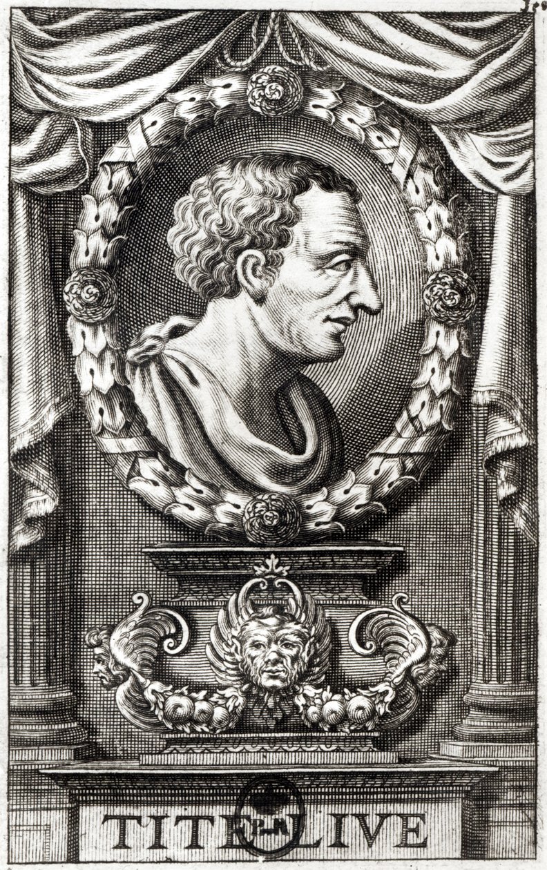 被称为Livy的Titus Livius（59BC-17AD） 作者 意大利学校
