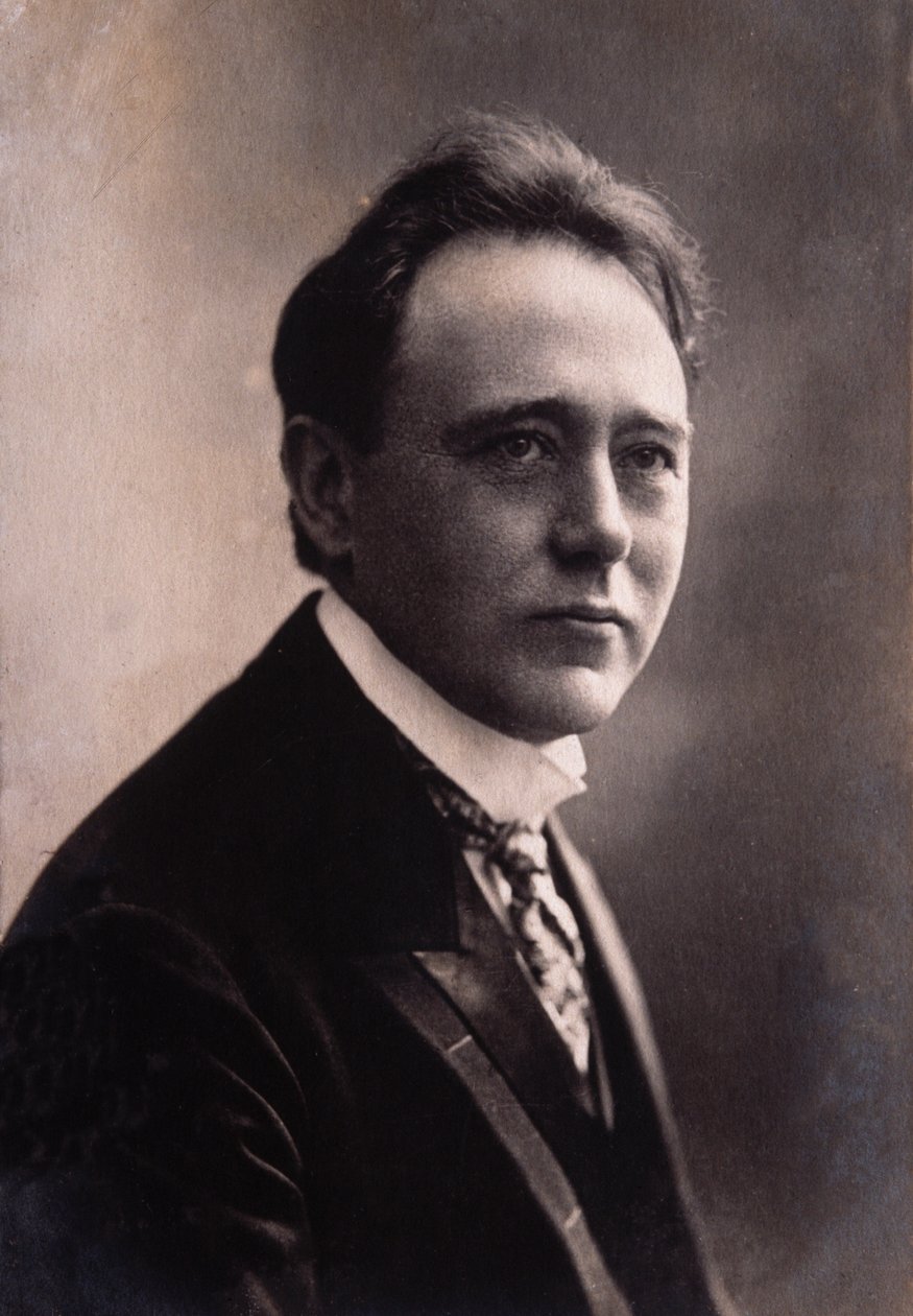 Felix von Weingartner（1863-1942）奥地利作曲家和指挥家的肖像 作者 意大利摄影师