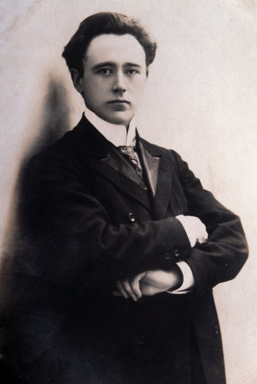 Felix von Weingartner（1863-1942）奥地利作曲家和指挥家的肖像 作者 意大利摄影师