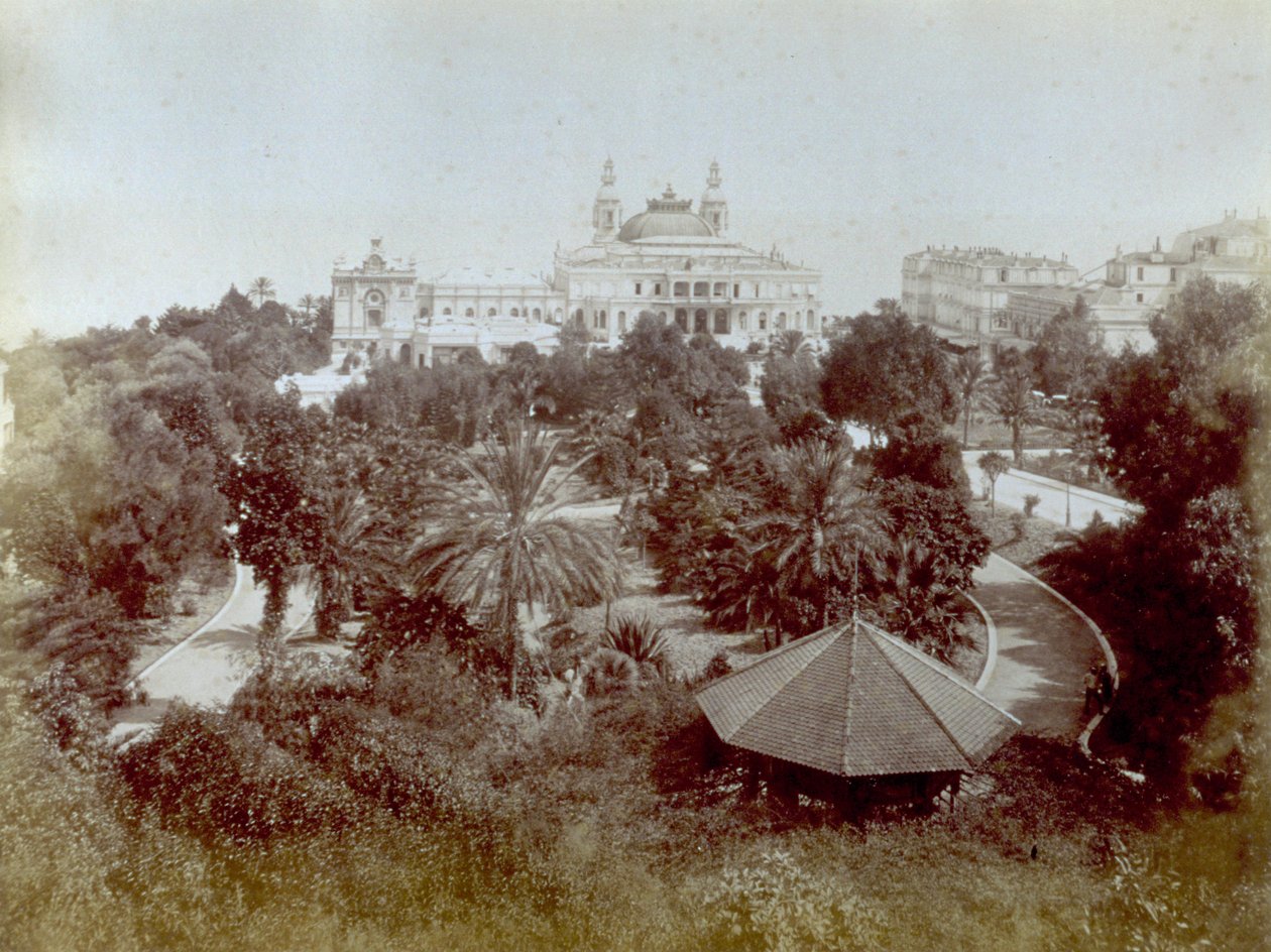 The Boulengrins Gardens annexed to the Casino in Montecarlo 作者 意大利摄影师
