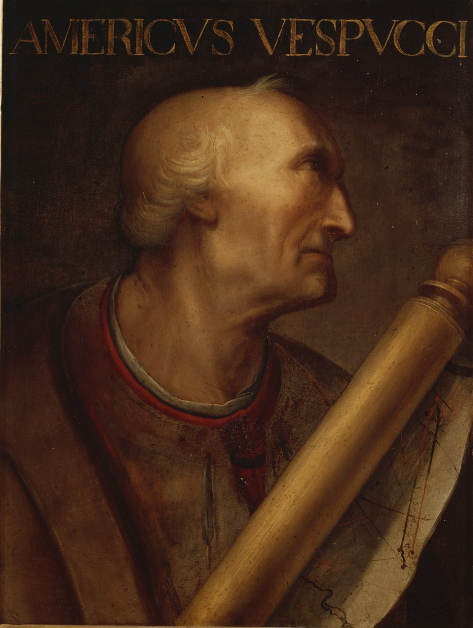 Amerigo Vespucci 作者 意大利学校