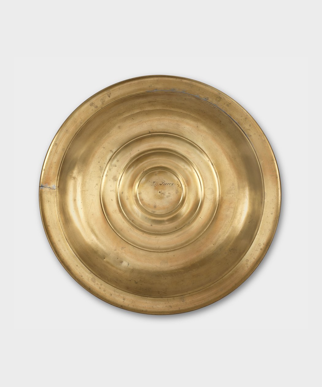 Back of Dish with central coat of arms 作者 意大利学校