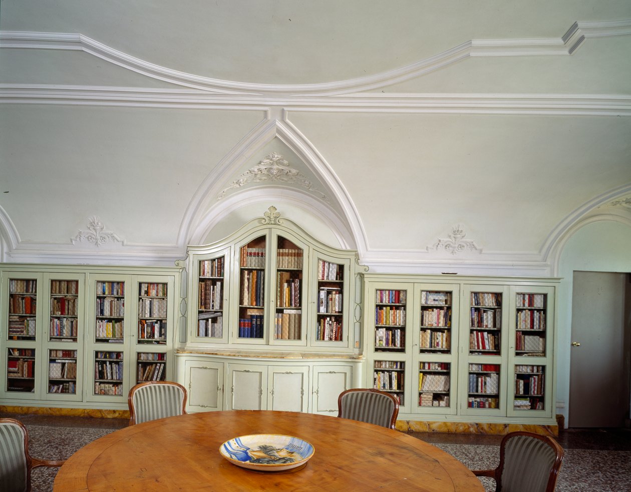 Fabroniana图书馆，Villa de Celle，c.1700 作者 意大利学校