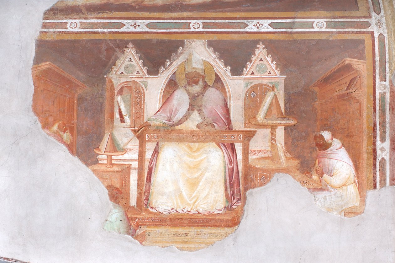 Bishop (fresco) 作者 意大利学校