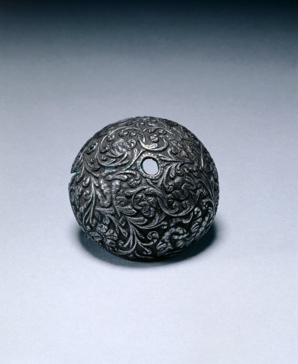 fl发枪手枪的枪口盖，约1650-60（钢） 作者 意大利学校