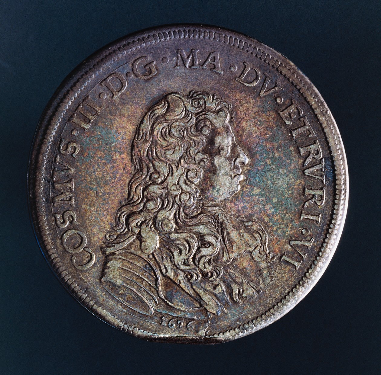 Cosimo III de Medici，托斯卡纳大公国，正面 作者 意大利学校