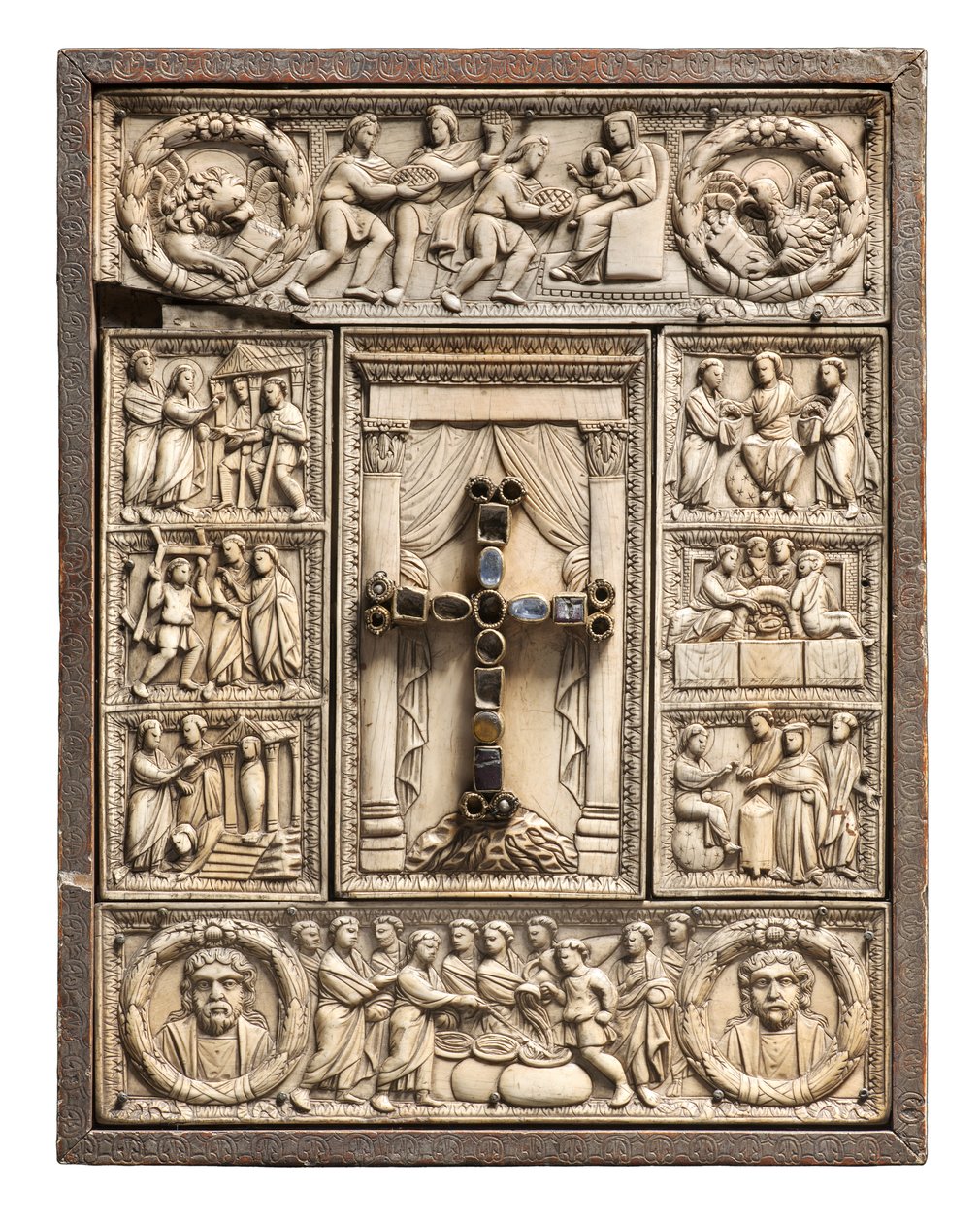 Cover of a Gospel Book, verso 作者 意大利学校