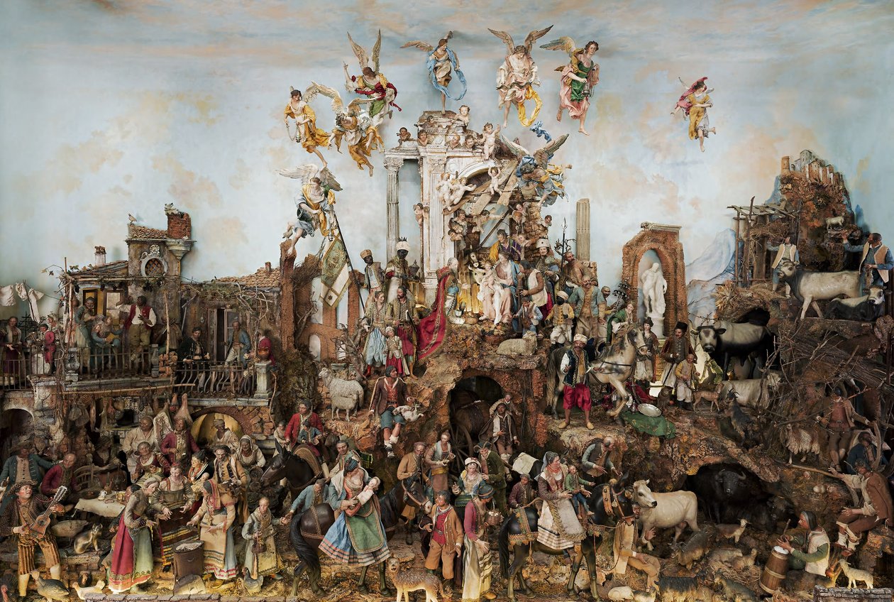 Crèche，1725-75年 作者 意大利学校