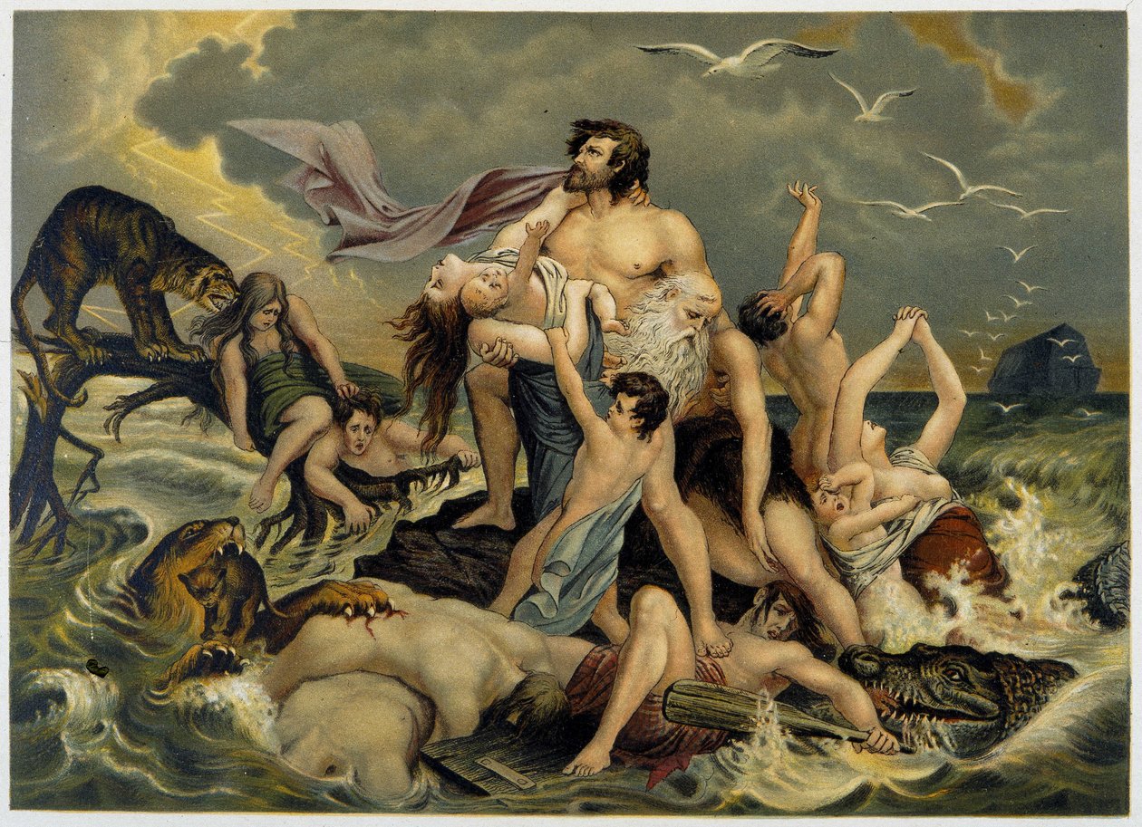Déluge - in “Aurea Bibbia classica: storia della rivelazione divina nell