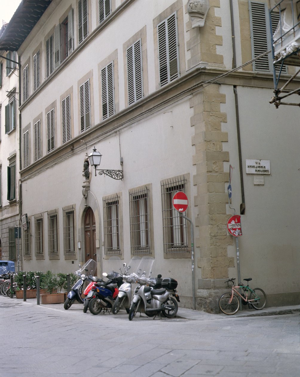 Casa Buonarroti的门面 作者 意大利学校