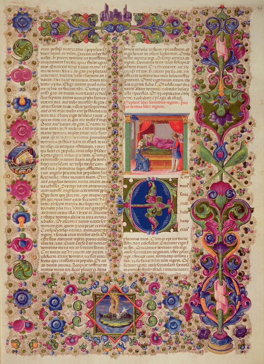Fol.139r 《列王纪第三书》，来自 Borso d