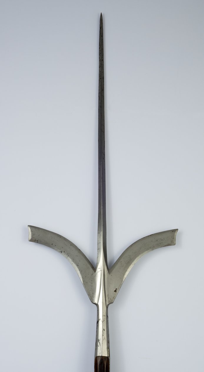 弗留利·斯皮尔（Friuli Spear），约1600-1625年（钢铁和木材） 作者 意大利学校