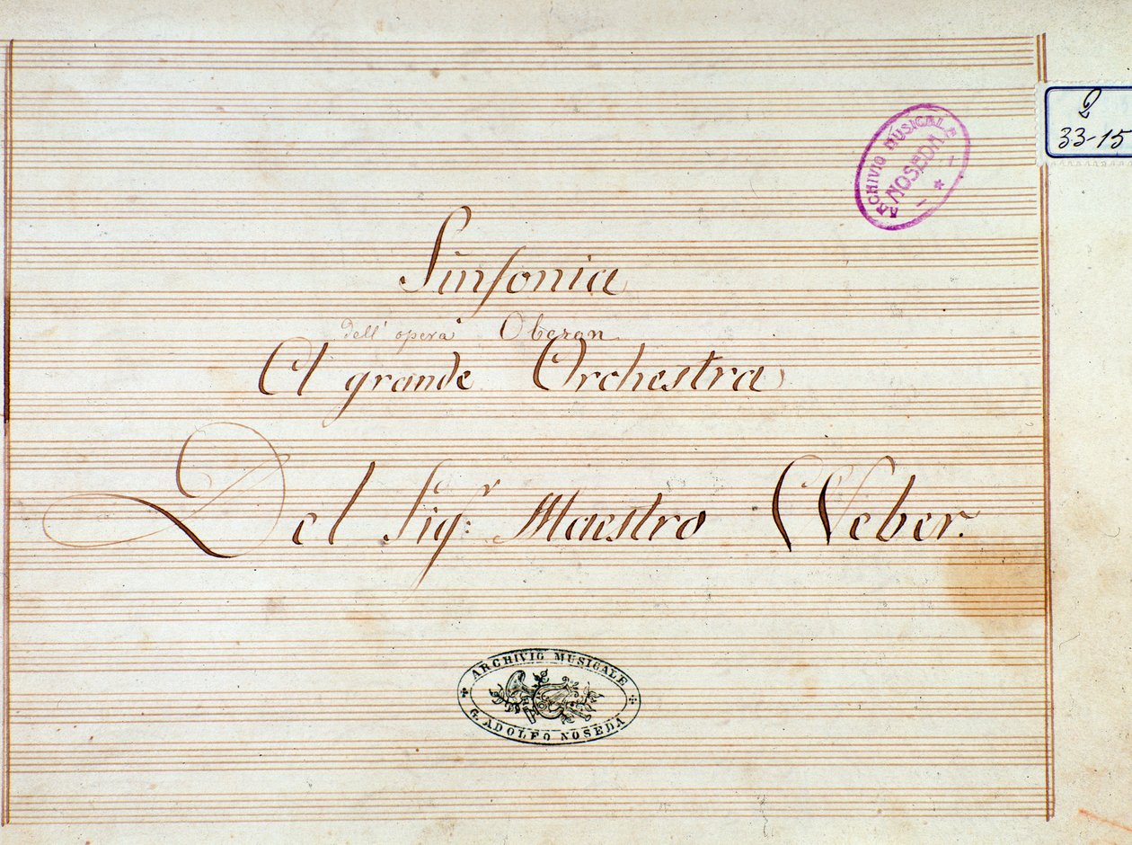 Frontispiece from the opera 