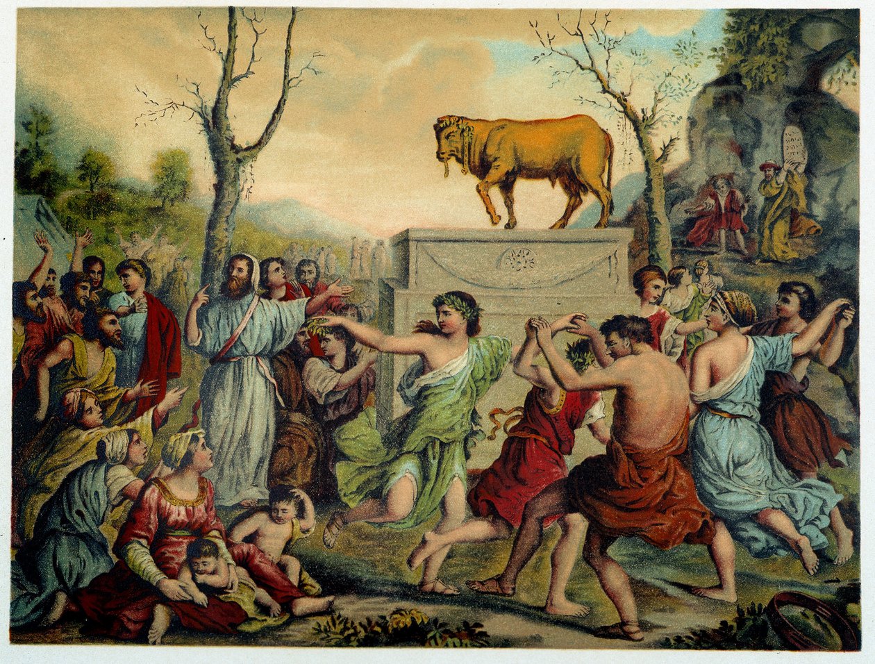 金牛在 "Aurea Bibbia classica: storia della rivelazione divina nell