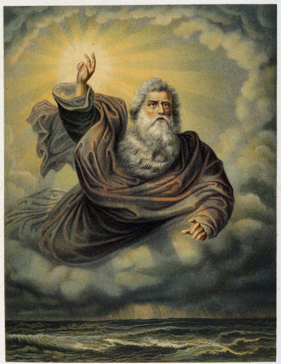 Light be made - 在“Aurea 圣经经典：古代和新奋斗中神圣启示的历史”中，Giovanni Ladislao Sykora（第 1 卷），Don Clemente Benetti 翻译。 （意大利圣经） 作者 意大利学校