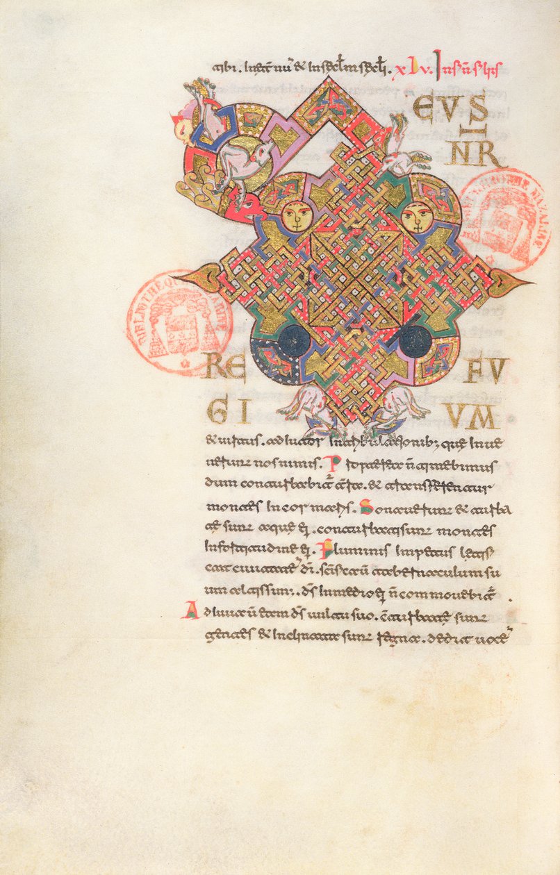 女士364 Letter D（Deus）来自Monte Cassino的Breviary 作者 意大利学校