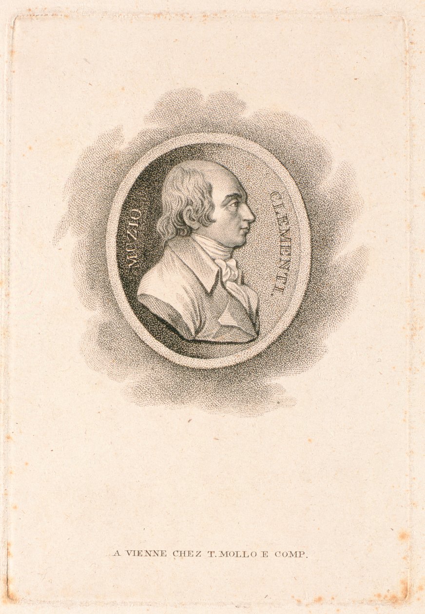 Muzio Clementi（1752-1832）（mezzotint） 作者 意大利学校