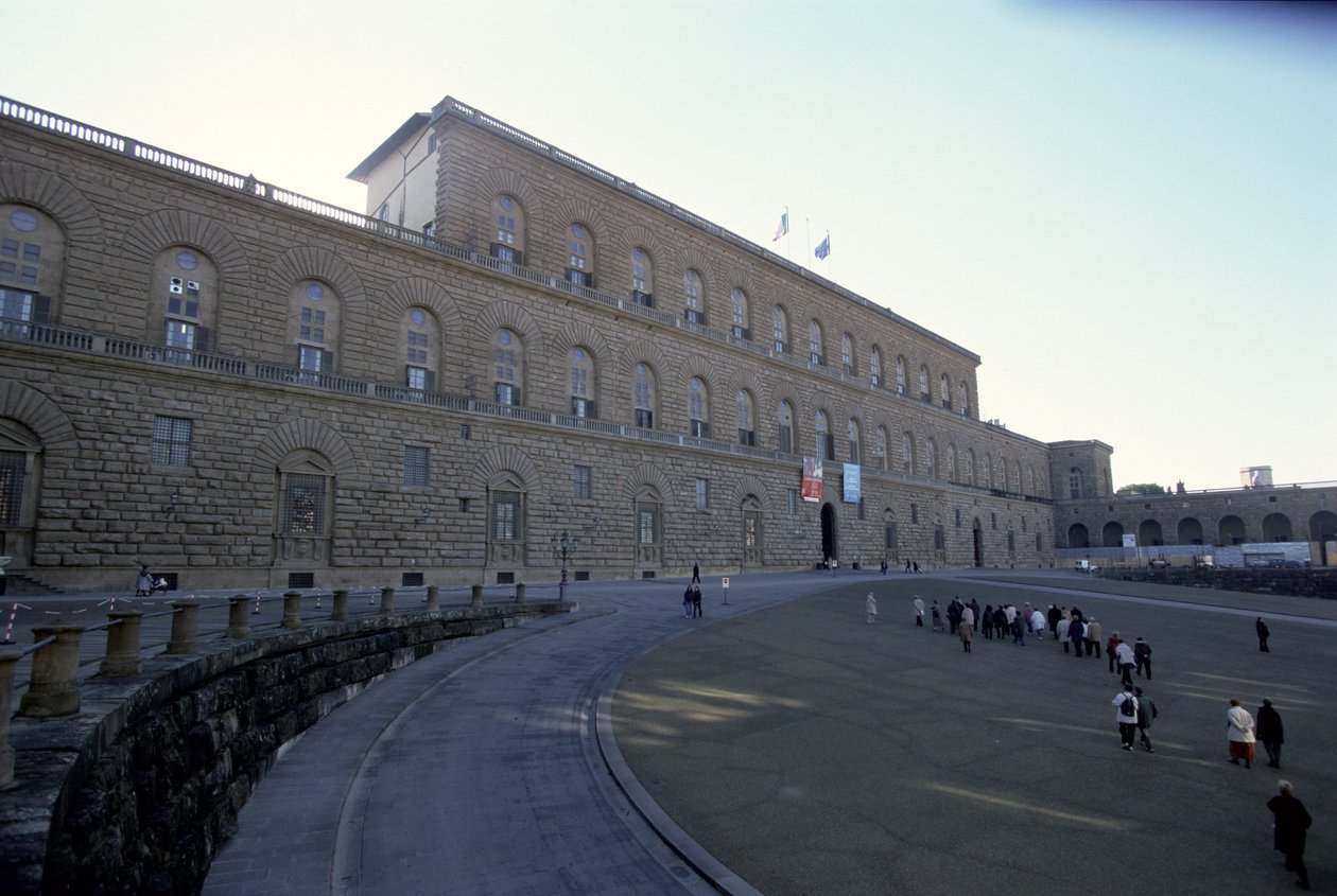 Palazzo Pitti，始于1445年 作者 意大利学校