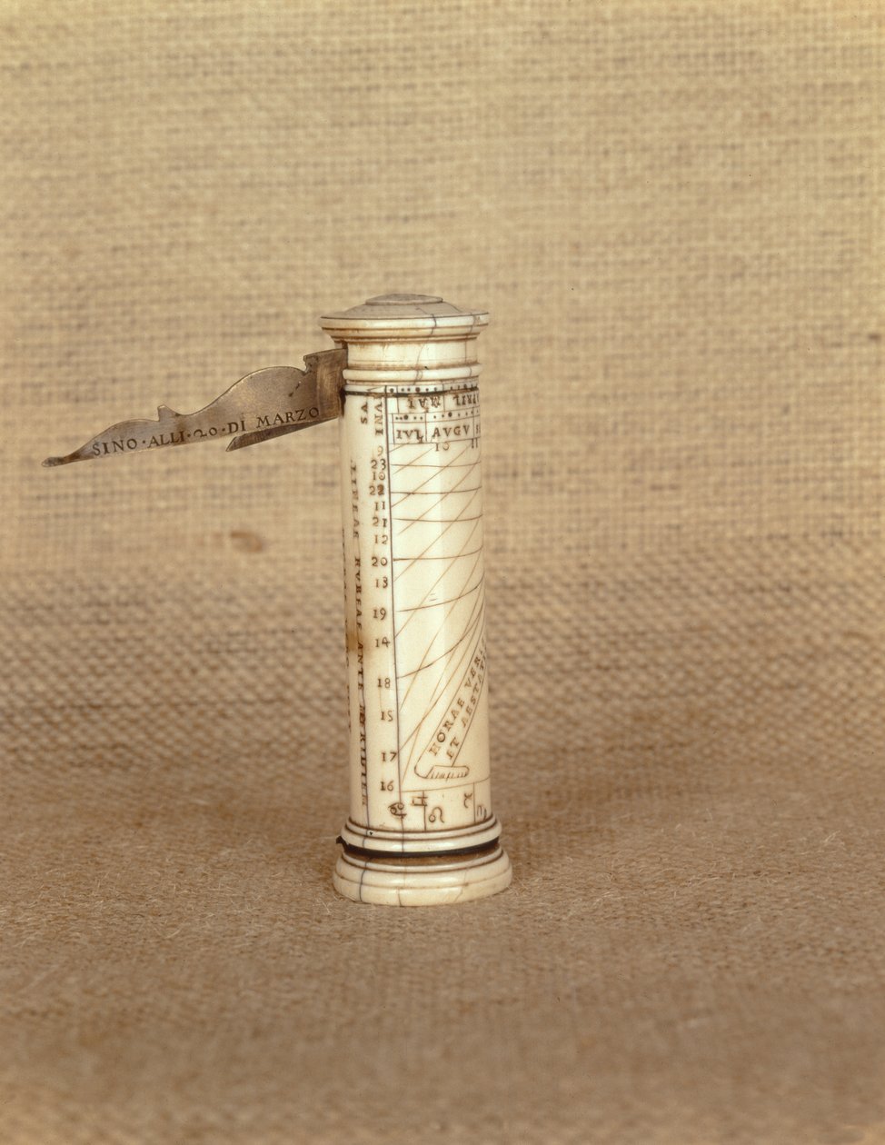 便携式柱日，签署D. Stephanus，FF，1587（另见260251） 作者 意大利学校
