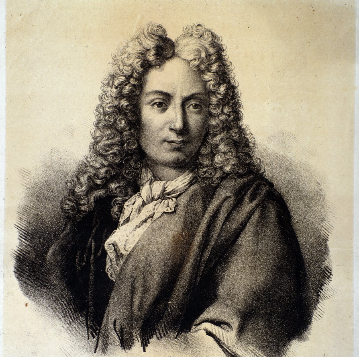 Arcangelo Corelli（1653-1713）意大利作曲家和小提琴手画象 作者 意大利学校