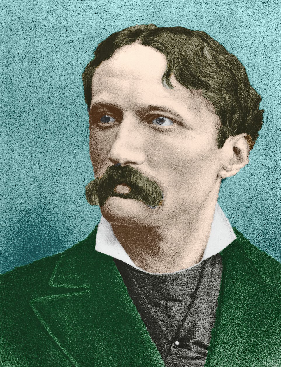 Arrigo Boito的肖像（1842年 -  1918年） 作者 意大利学校