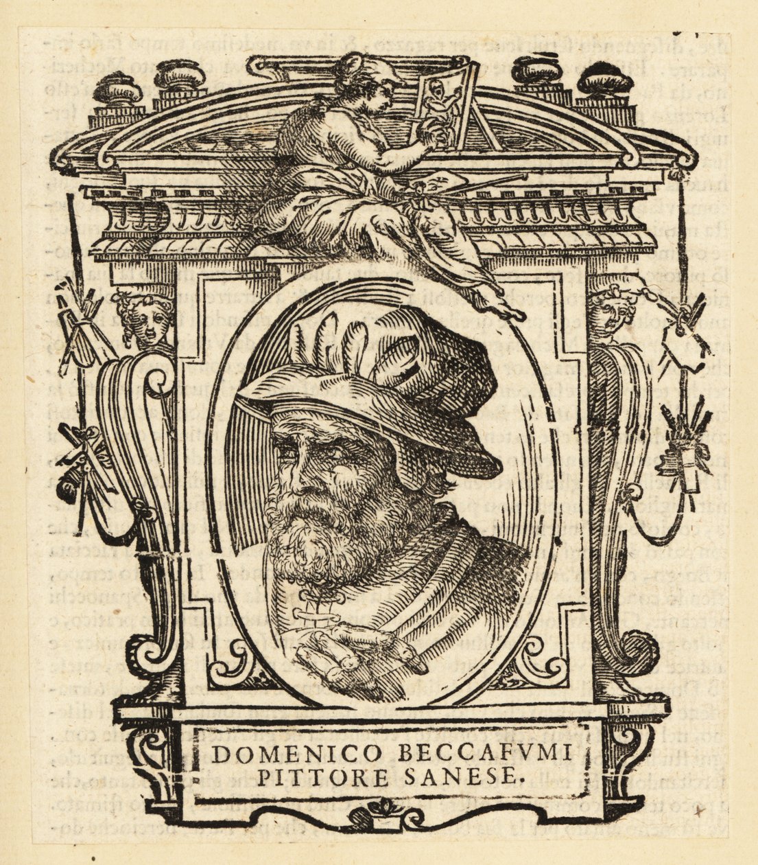 Portrait of Domenico di Pace Beccafumi, Italian Renaissance Mannerist painter 作者 意大利学校