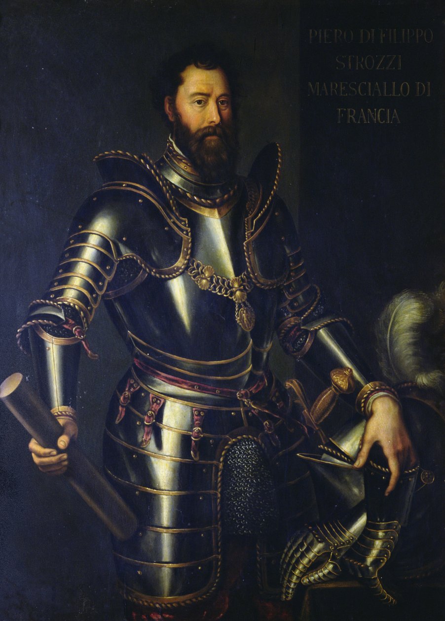 Filippo Strozzi的肖像（1489-1538） 作者 意大利学校
