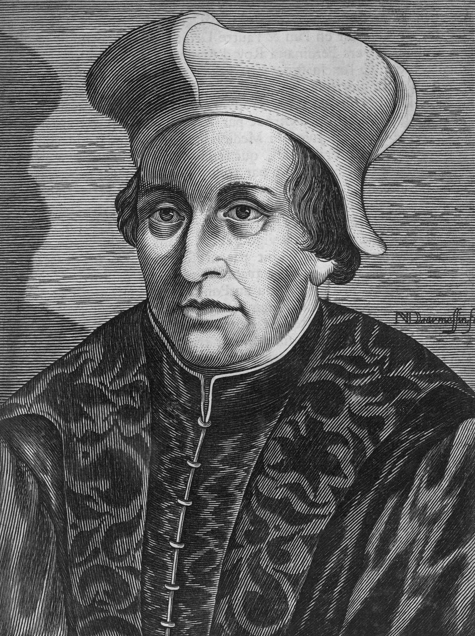 Francesco Guicciardini的肖像 作者 意大利学校