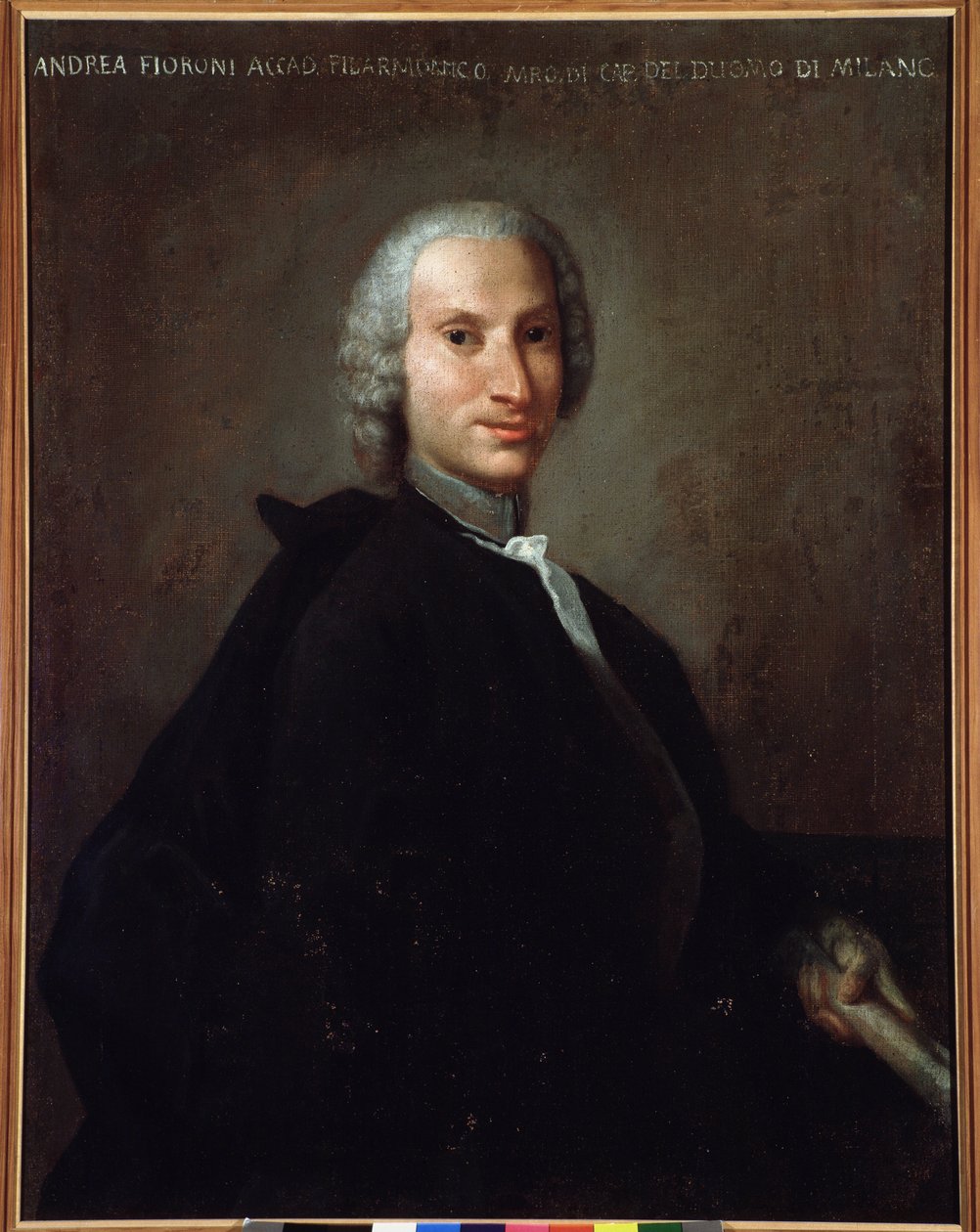 Gianandrea Fioroni（1716-1778）意大利作曲家的肖像 作者 意大利学校