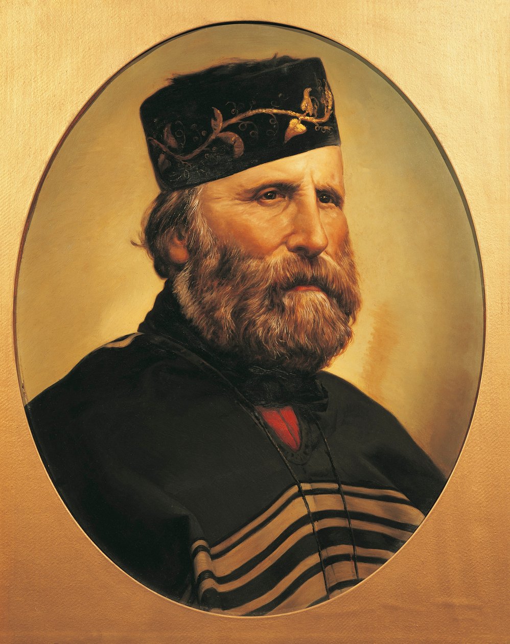 Portrait of Giuseppe Garibaldi, c.1897 (oil on cardboard)   1464855   zh       chinese Successfully Translated  Original: La lanterne magique Translat: La lanterne magique 1437602 zh chinese Successfully Translated Original: Shirt Panel (mola), c.1950 (app 作者 意大利学校