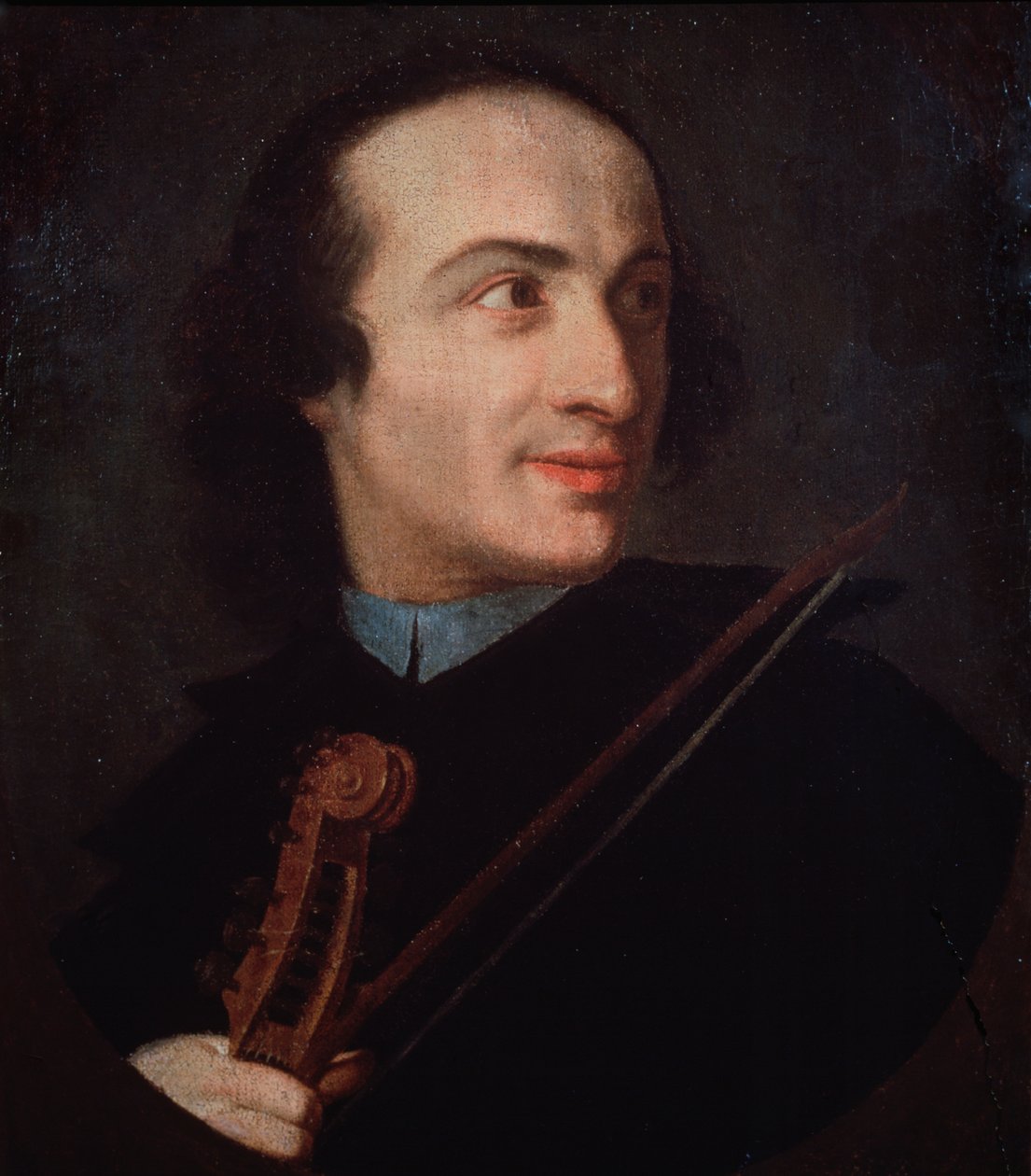 Giuseppe Tartini（1692-1770）意大利小提琴家和作曲家的肖像。 作者 意大利学校
