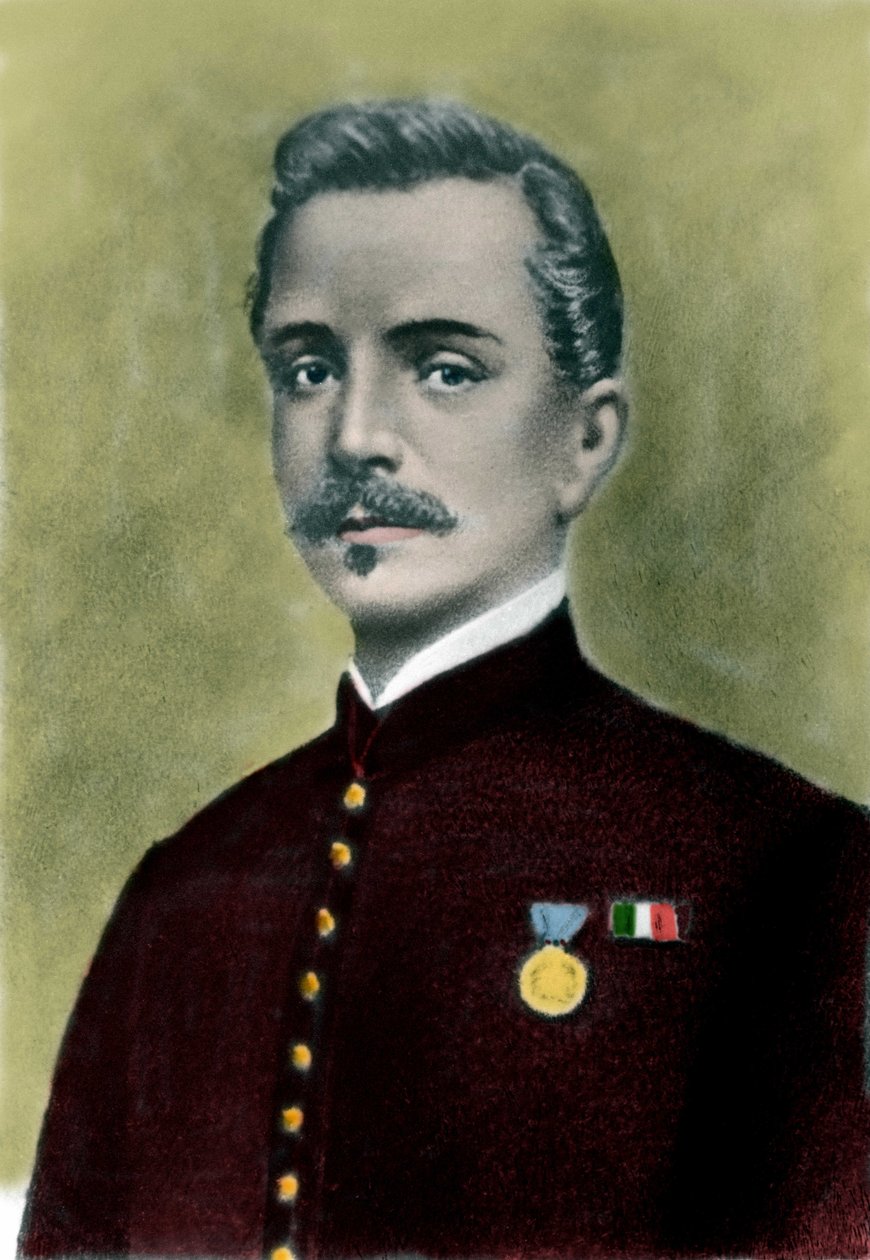 Ippolito NIEVO (1831-61) 意大利作家和爱国者的肖像。 作者 意大利学校