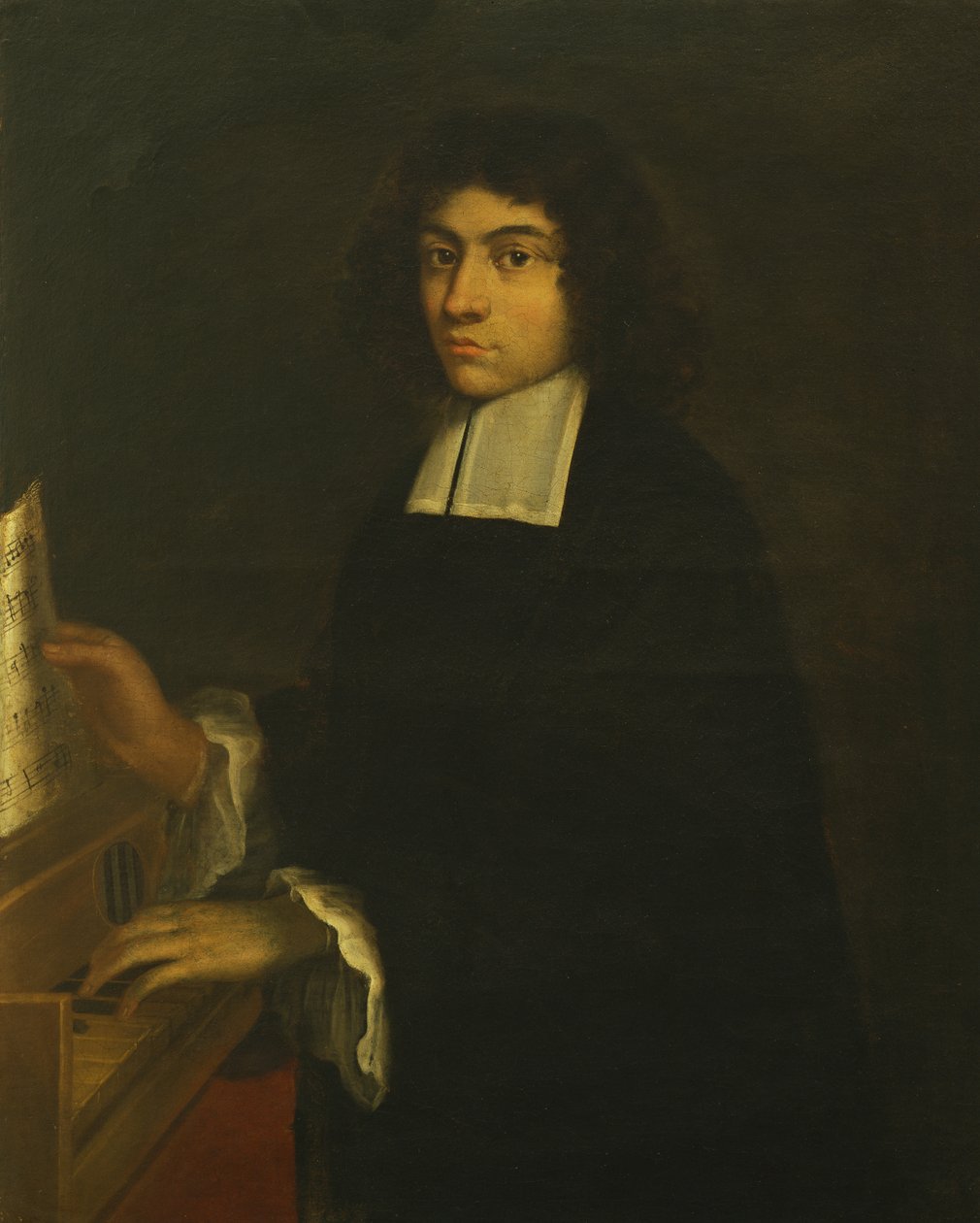 彼得罗·德利·安东尼乌斯 (Pietro degli Antonius) 肖像（1648-1720）（布面油画） 作者 意大利学校